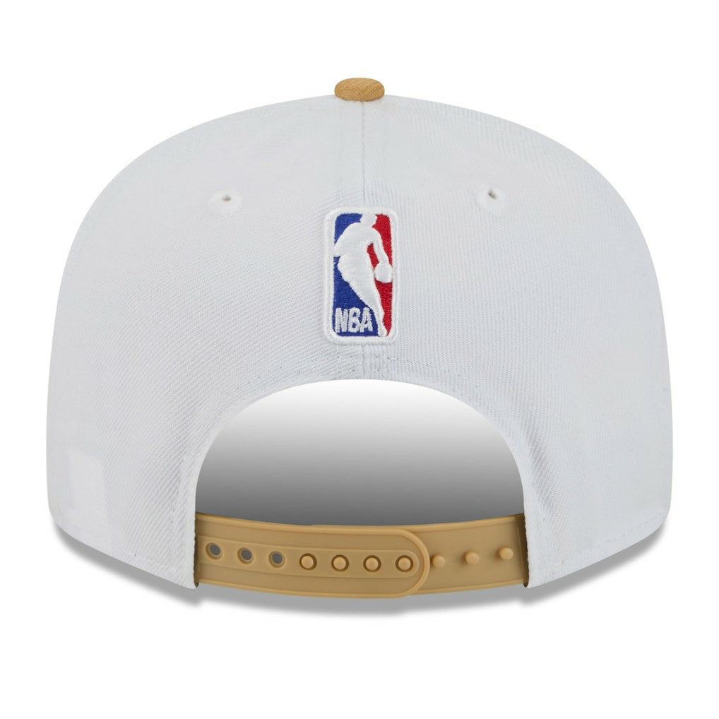 Boston Celtics 2025/26 City Edition 9FIFTY Snapback Hat White/Gold - New Era