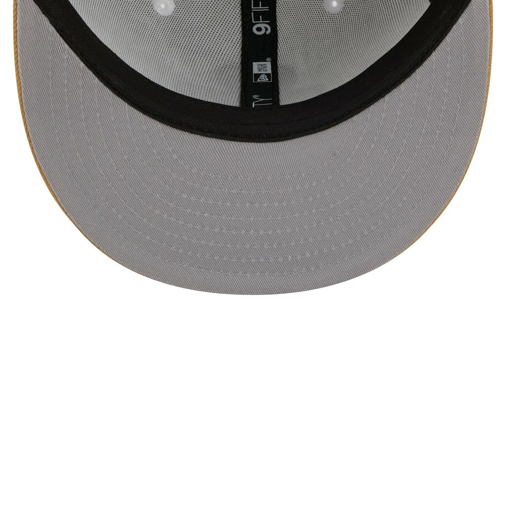 Boston Celtics 2025/26 City Edition 9FIFTY Snapback Hat White/Gold - New Era