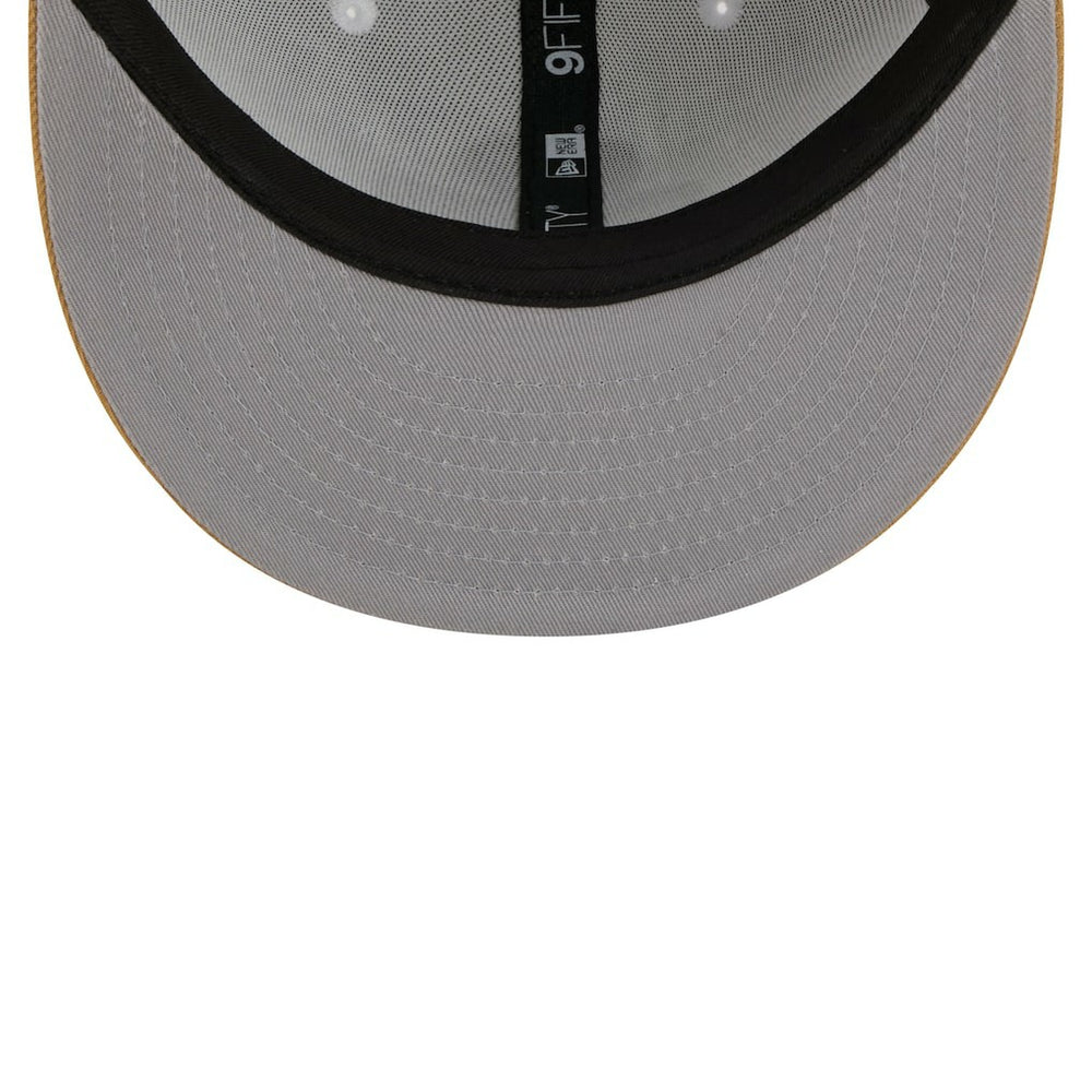 Boston Celtics 2025/26 City Edition 9FIFTY Snapback Hat White/Gold - New Era