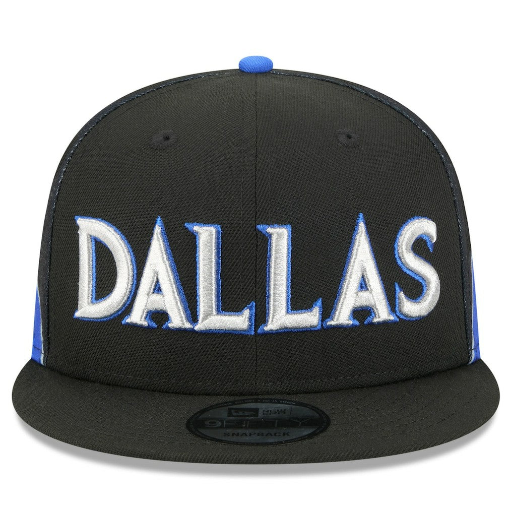 Dallas Mavericks 2025/26 City Edition 9FIFTY Snapback Hat Black - New Era
