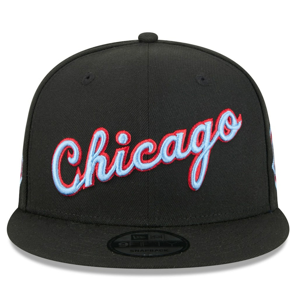 Chicago Bulls 2025/26 City Edition 9FIFTY Snapback Hat Black - New Era outlet