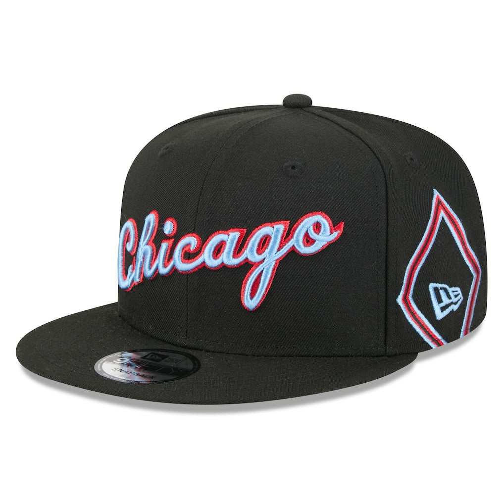 Chicago Bulls 2025/26 City Edition 9FIFTY Snapback Hat Black - New Era outlet
