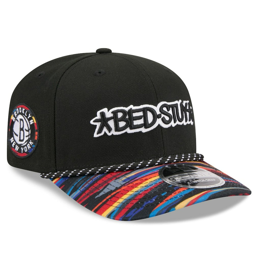 Brooklyn Nets 2025/26 City Edition 9SEVENTY Adjustable Hat Black - New Era