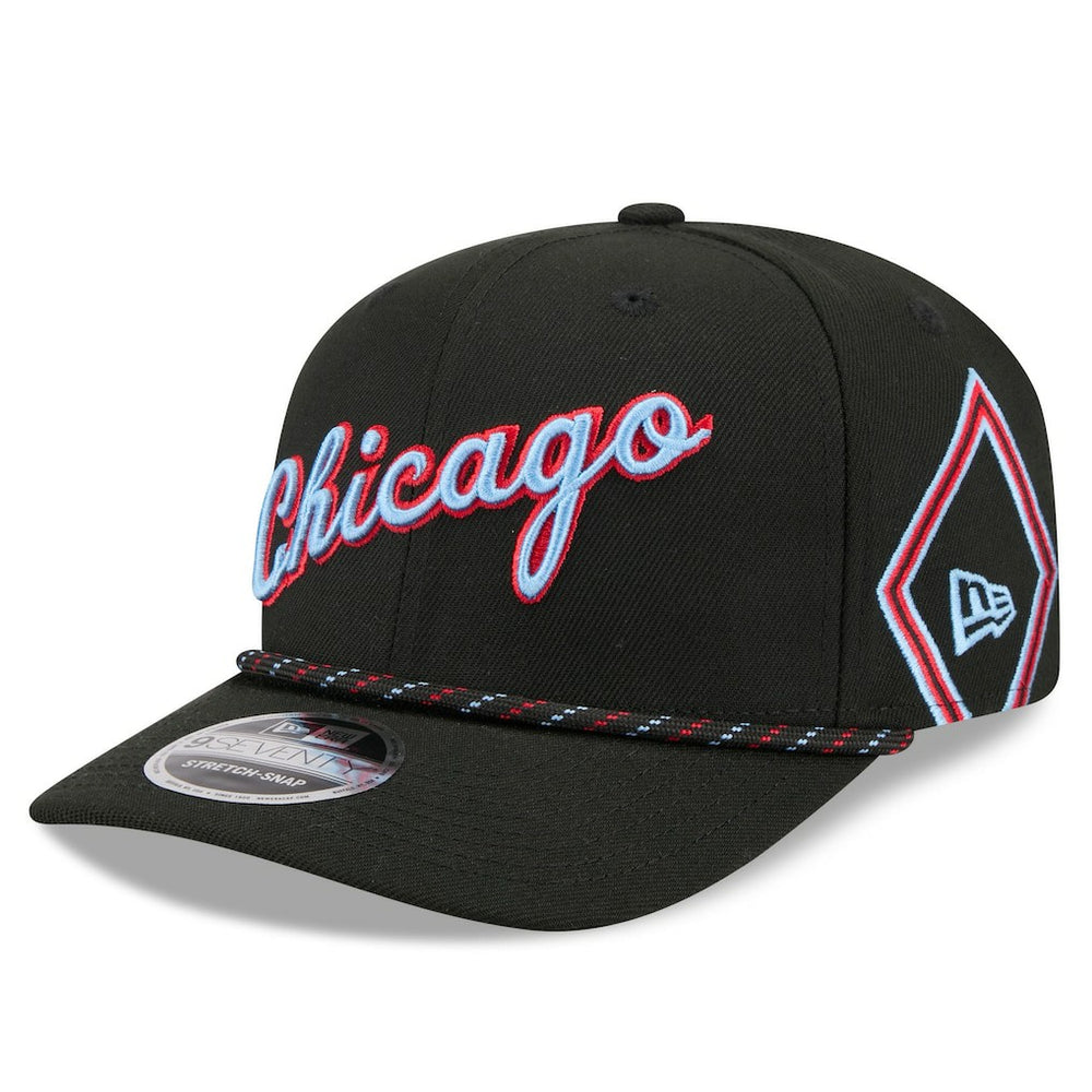 Chicago Bulls 2025/26 City Edition 9SEVENTY Adjustable Hat Black - New Era