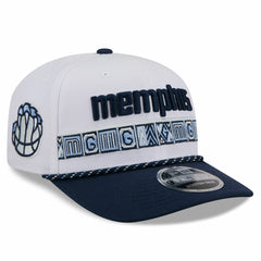 Memphis Grizzlies 2025/26 City Edition 9SEVENTY Adjustable Hat White/Navy - New Era