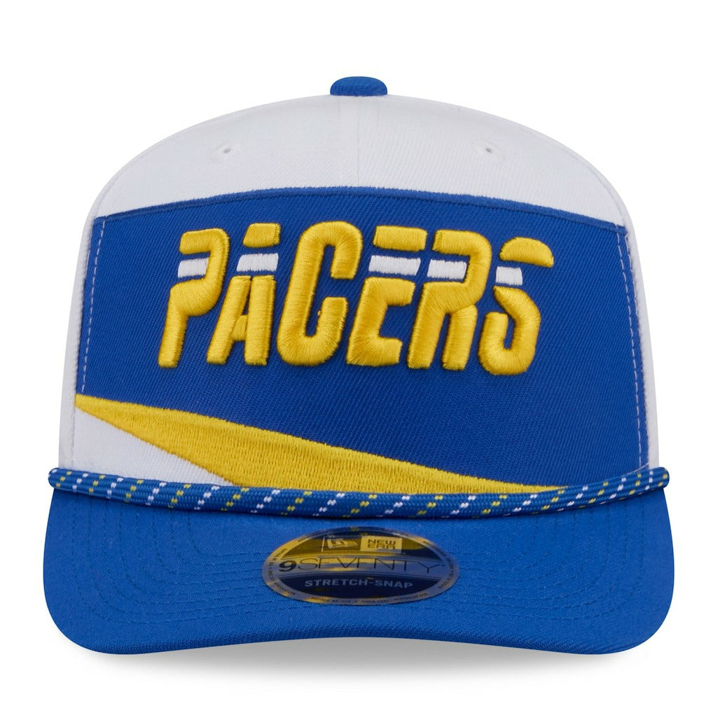 Indiana Pacers 2025/26 City Edition 9SEVENTY Adjustable Hat White/Blue - New Era