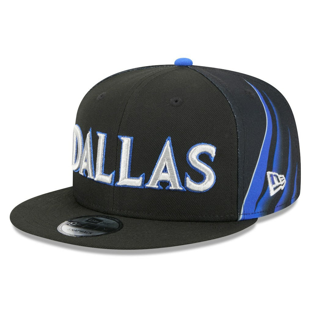 Dallas Mavericks Youth 2025/26 City Edition 9FIFTY Snapback Hat Black - New Era