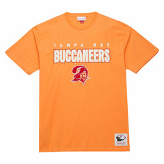 Tampa Bay Buccaneers Throw It Back Premium Vintage Logo T-Shirt - Orange T-shirts