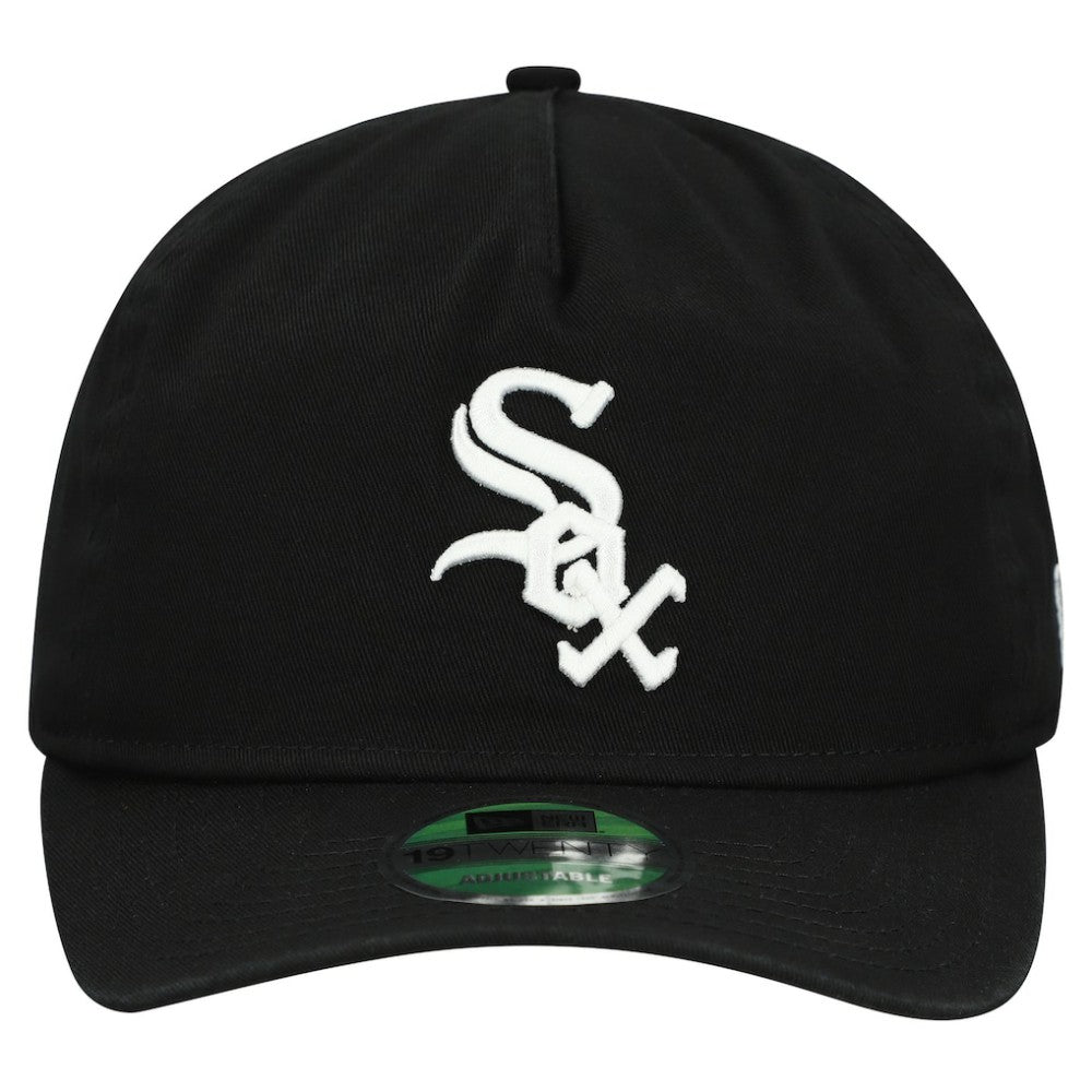 Chicago White Sox New Era Team 19TWENTY Adjustable Hat - Black Hats
