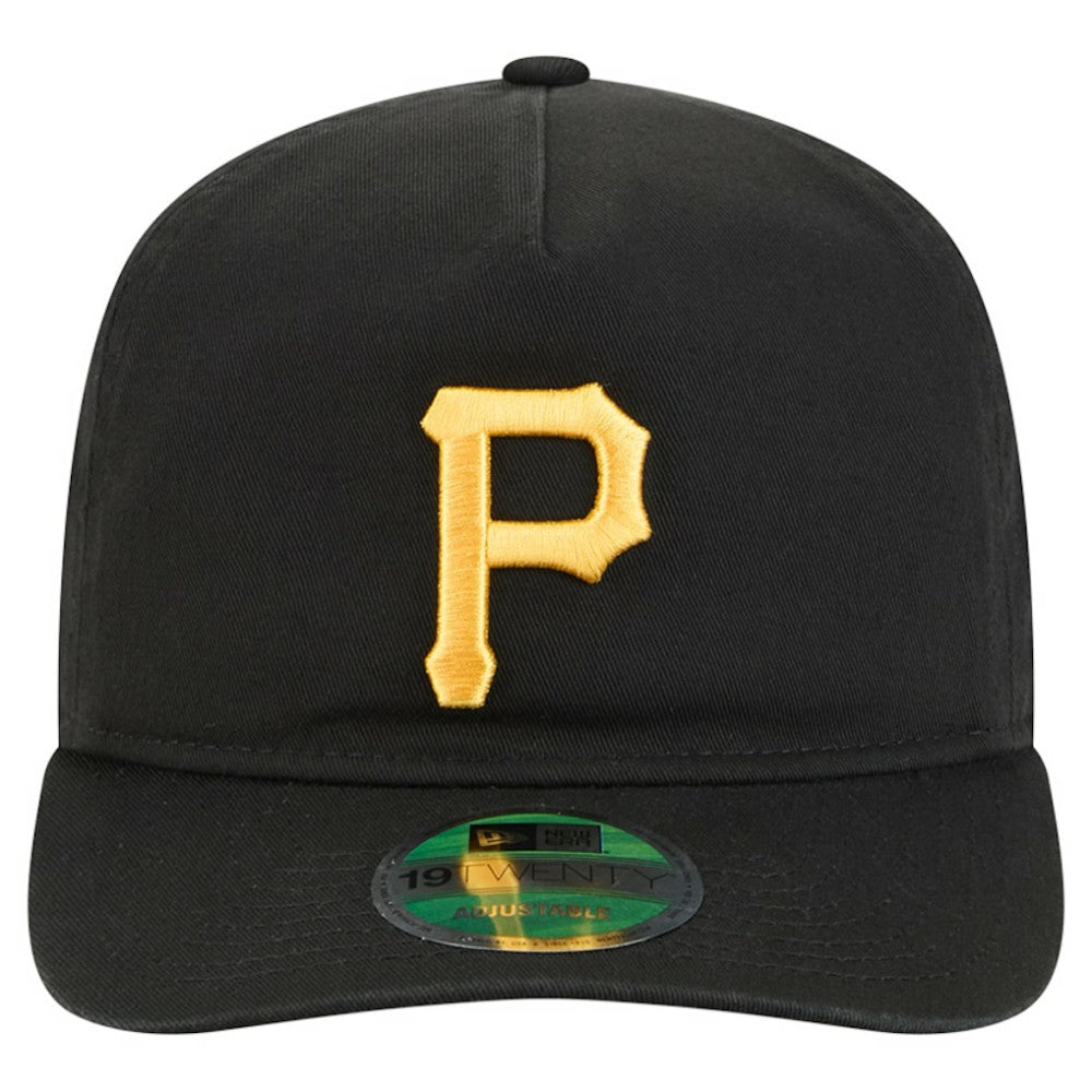 Pittsburgh Pirates New Era Team 19TWENTY Adjustable Hat - Black Hats