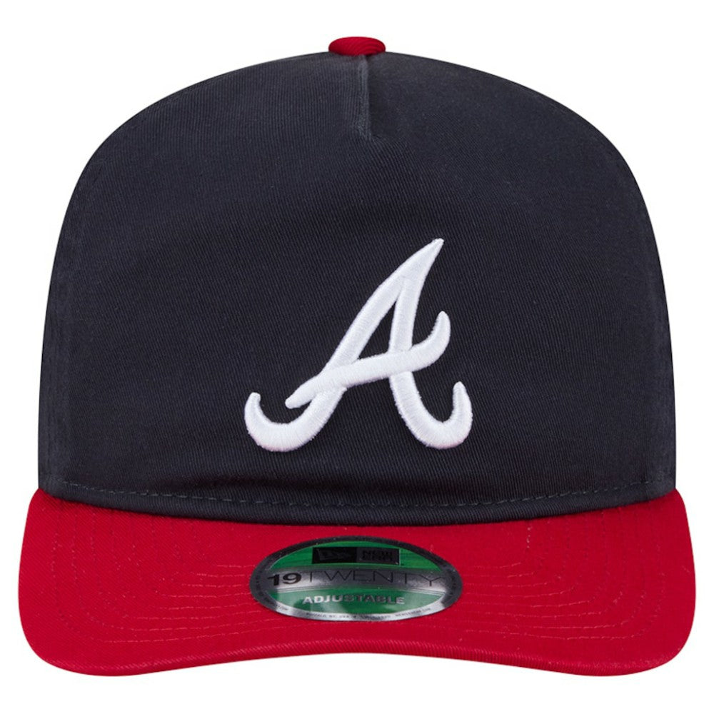 Atlanta Braves New Era Team 19TWENTY Adjustable Hat - Navy Hats