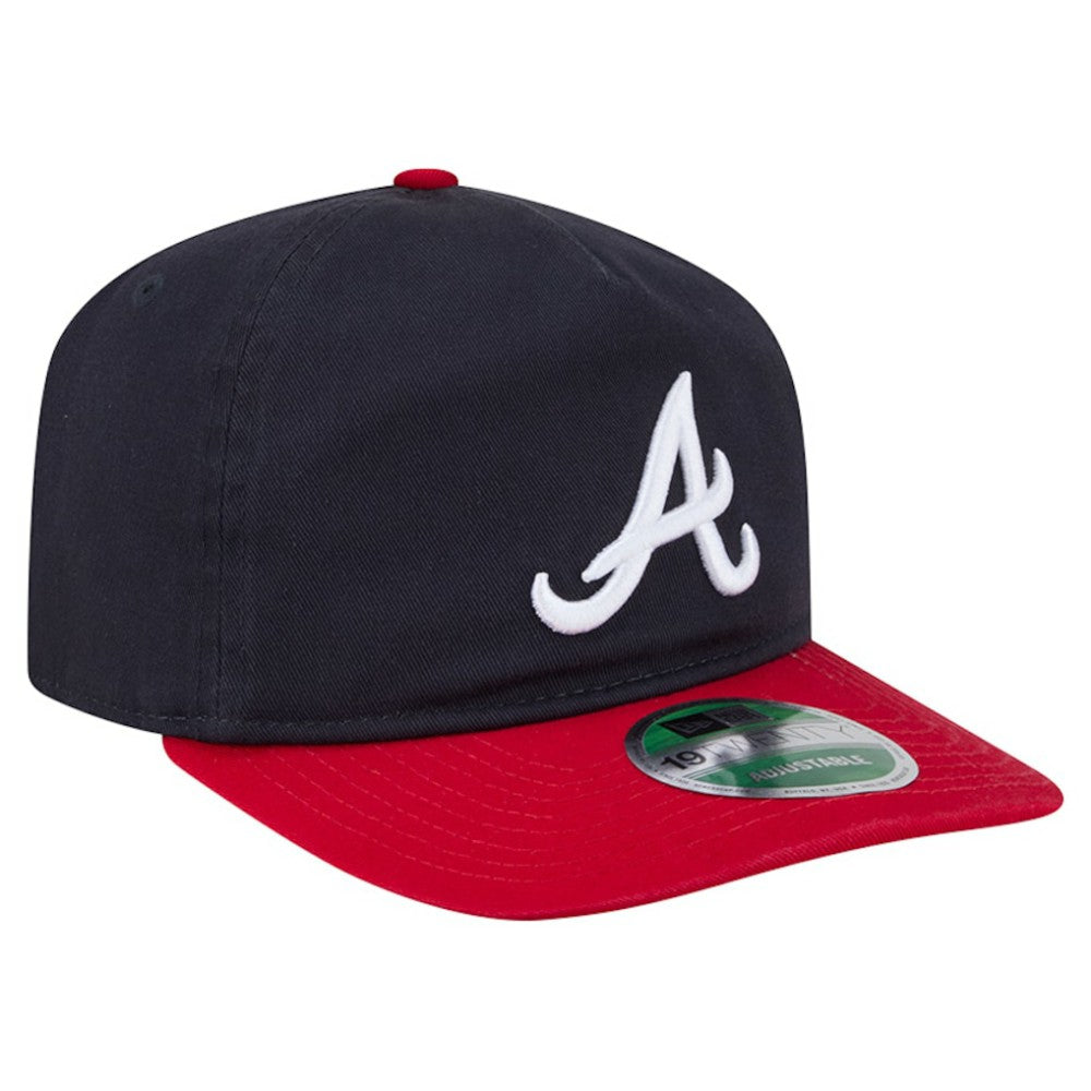 Atlanta Braves New Era Team 19TWENTY Adjustable Hat - Navy Hats