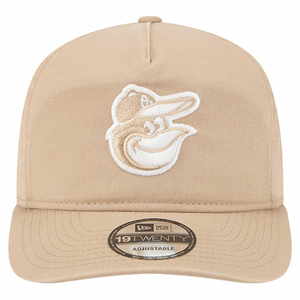 Baltimore Orioles New Era Cam 19TWENTY Adjustable Hat - Light Beige Hats