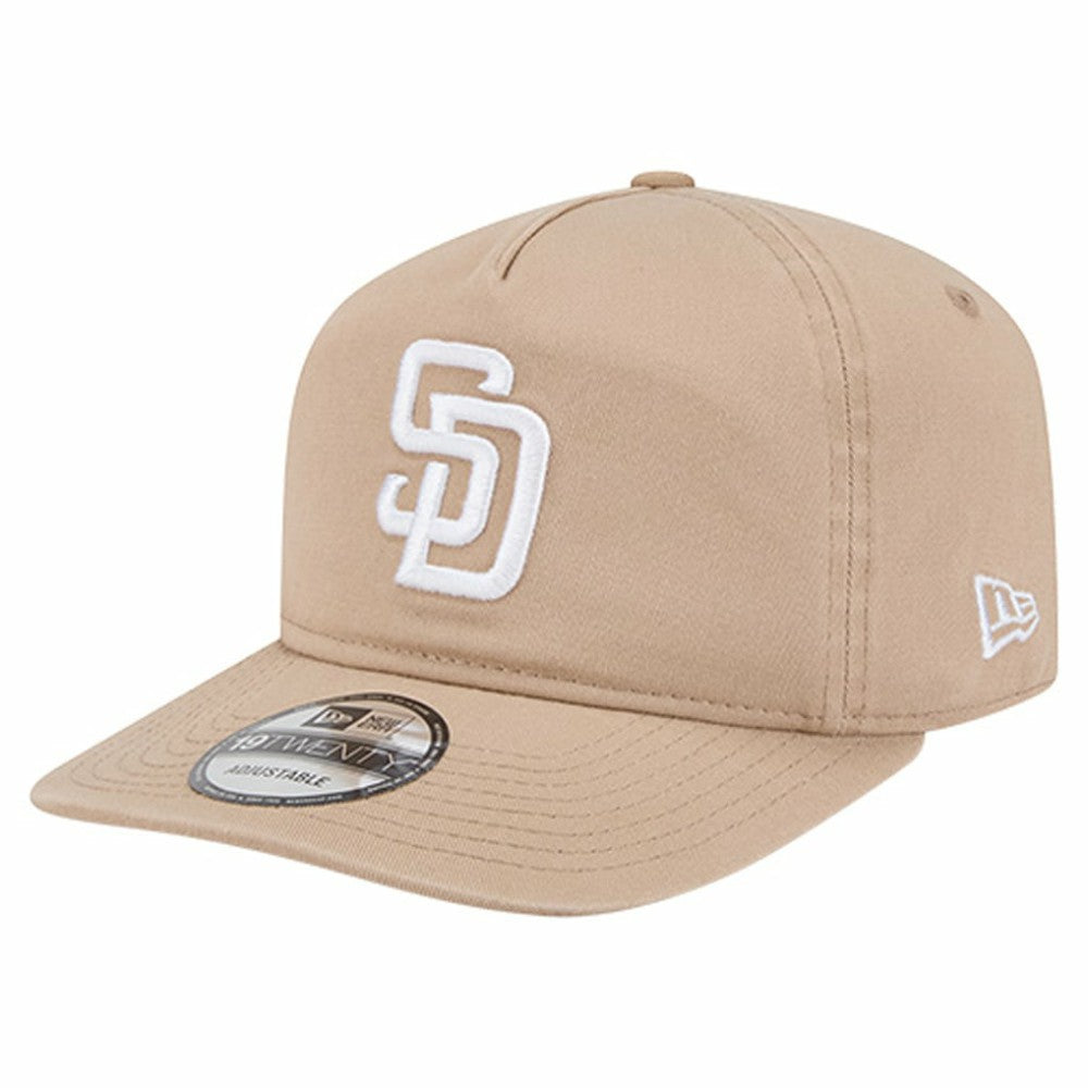 San Diego Padres New Era Cam 19TWENTY Adjustable Hat - Light Beige Hats