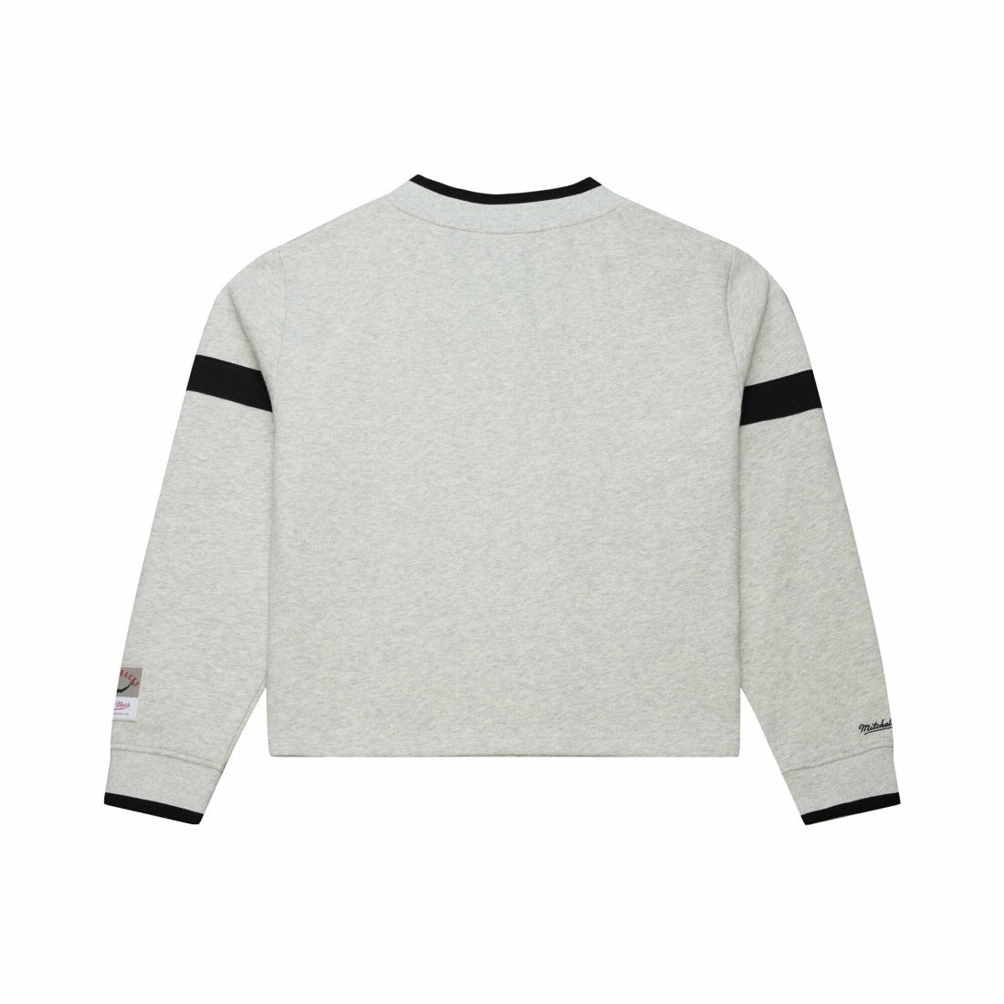 Tampa Bay Buccaneers Women's Cropped V-Neck Sweatshirt - Gray Sweatshirts