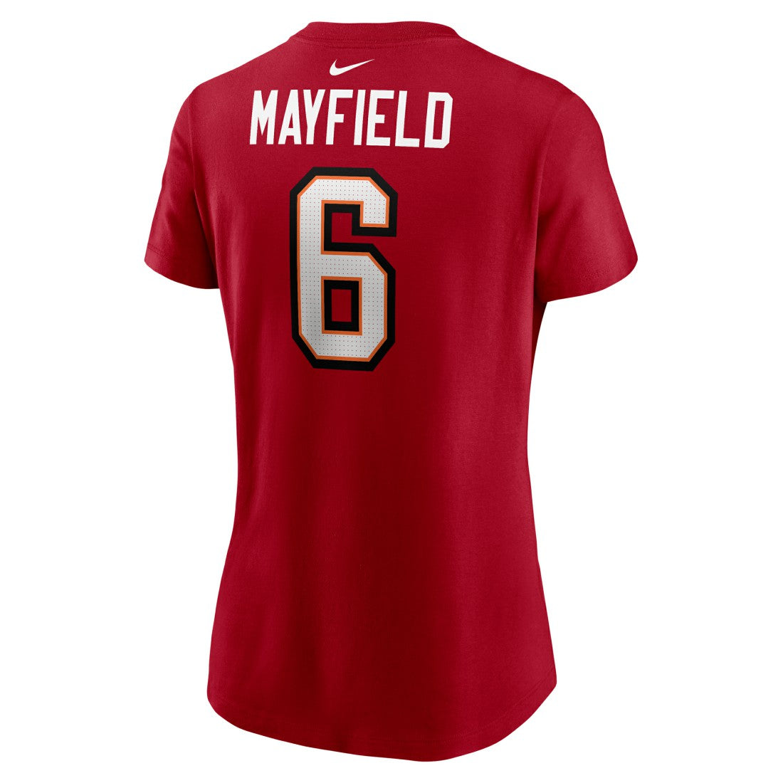 Baker Mayfield Tampa Bay Buccaneers Women's Player Name & Number T-Shirt - Red T-shirts
