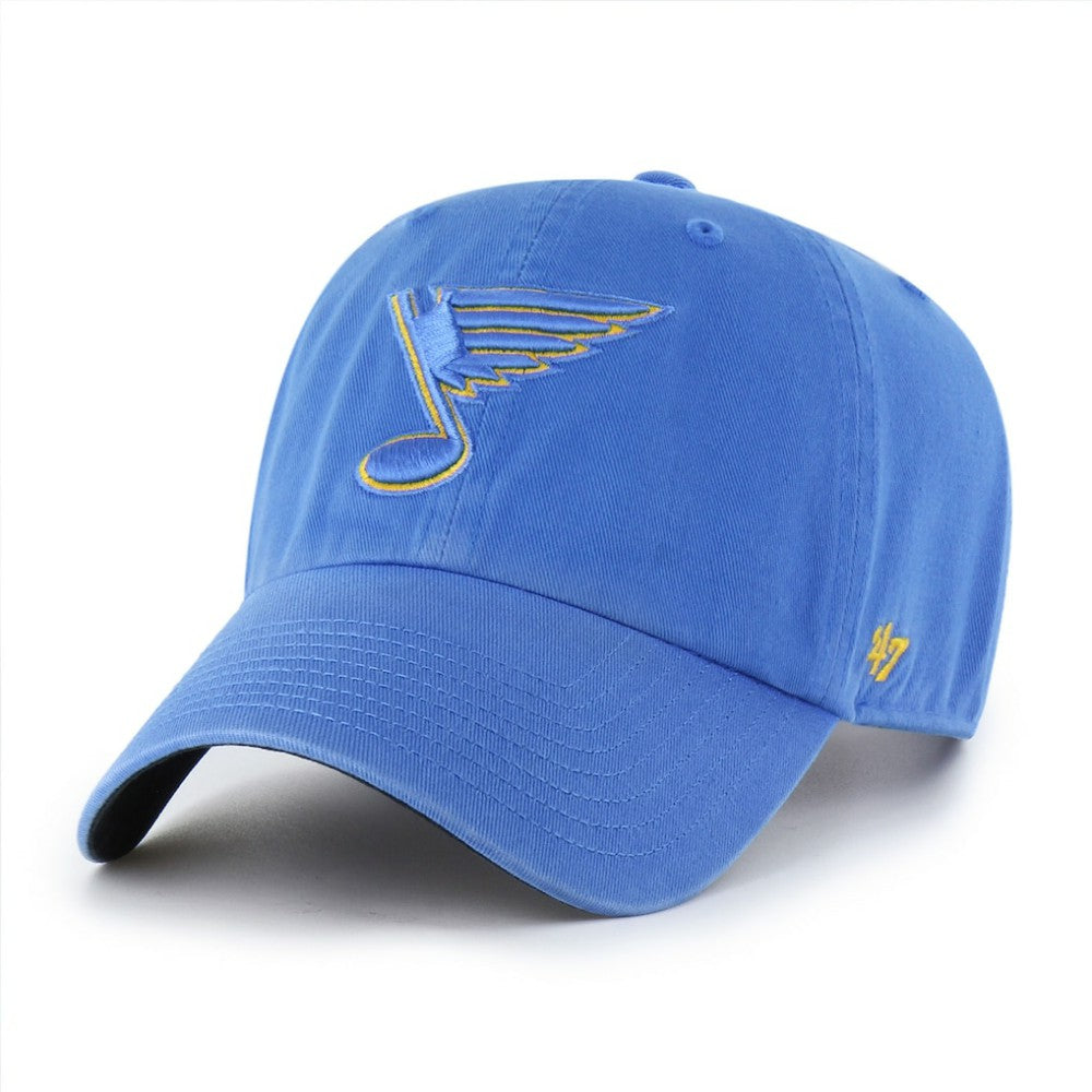 St. Louis Blues '47 Core Logo Clean Up Adjustable Hat - Blue | US 202909069