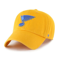 St. Louis Blues '47 Core Logo Clean Up Adjustable Hat - Gold | US 202909071