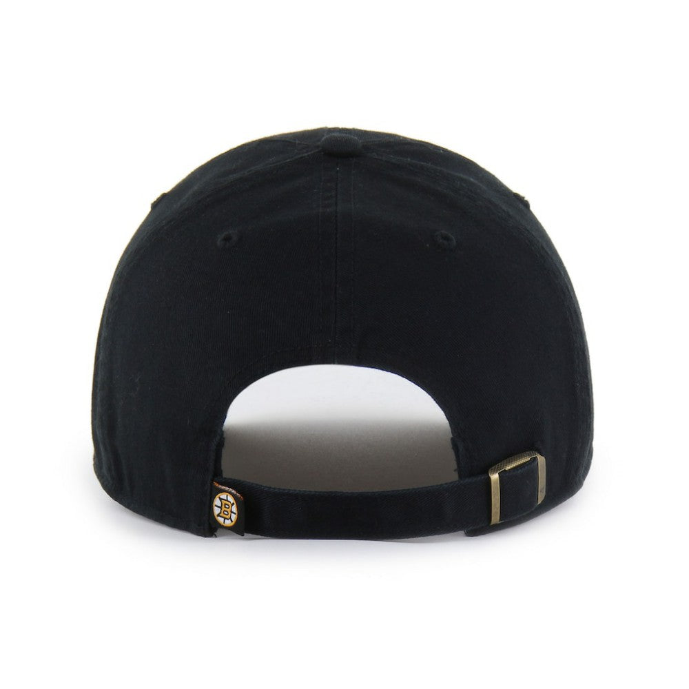 Boston Bruins '47 Core Logo Clean Up Adjustable Hat - Black | US 202909094