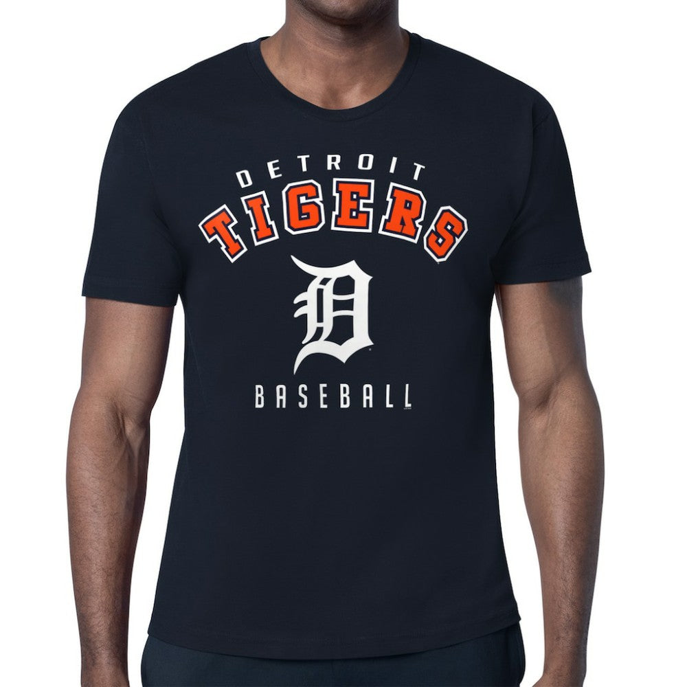 Detroit Tigers Starter Team Logo T-Shirt - Navy T-shirts
