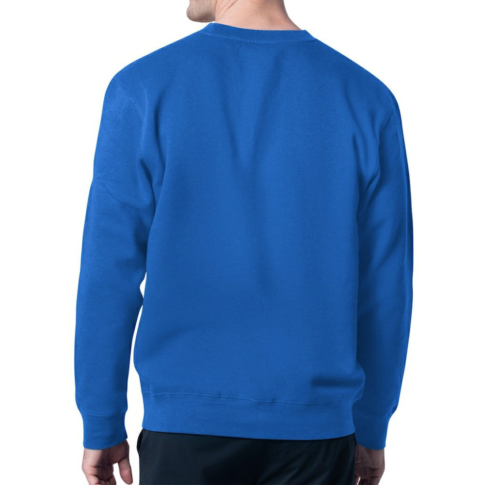 Texas Rangers Starter Team Logo Fleece Pullover Sweatshirt - Royal Pullover