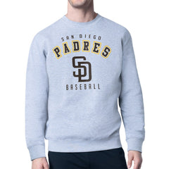 San Diego Padres Starter Team Logo Fleece Pullover Sweatshirt - Gray Pullover