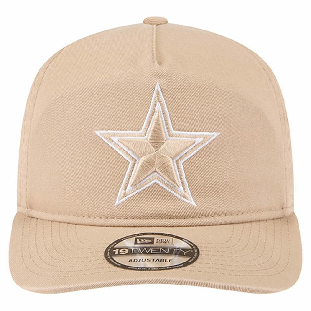 Dallas Cowboys New Era 19TWENTY Adjustable Hat - Tan Hats