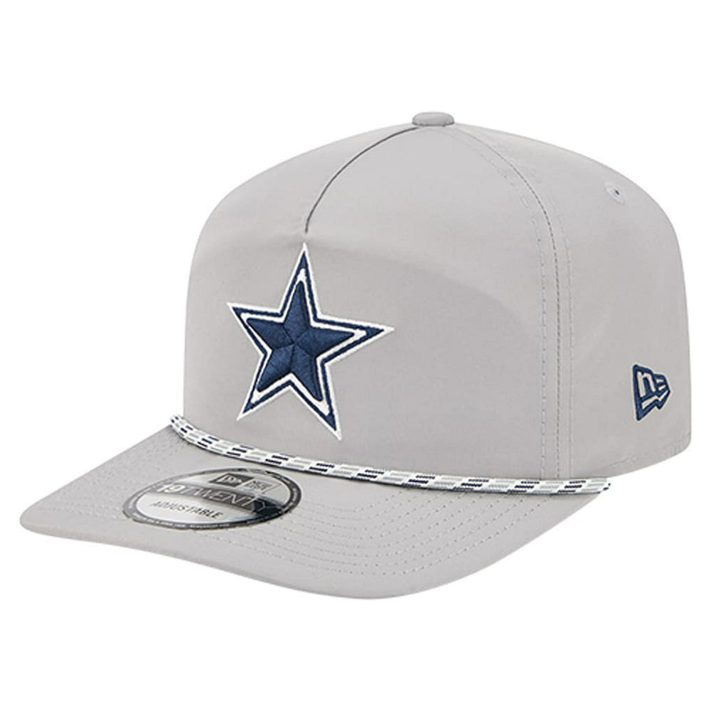 Dallas Cowboys New Era Rope 19TWENTY Hat - Gray Hats