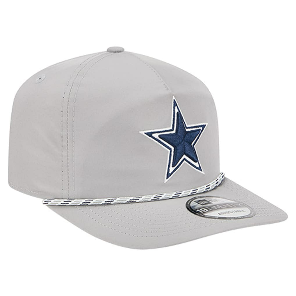 Dallas Cowboys New Era Rope 19TWENTY Hat - Gray Hats