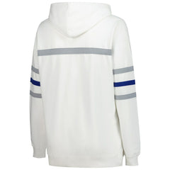 Seattle Seahawks Women's Plus Size Head Coach Throwback Pullover Hoodie - White Hoodies