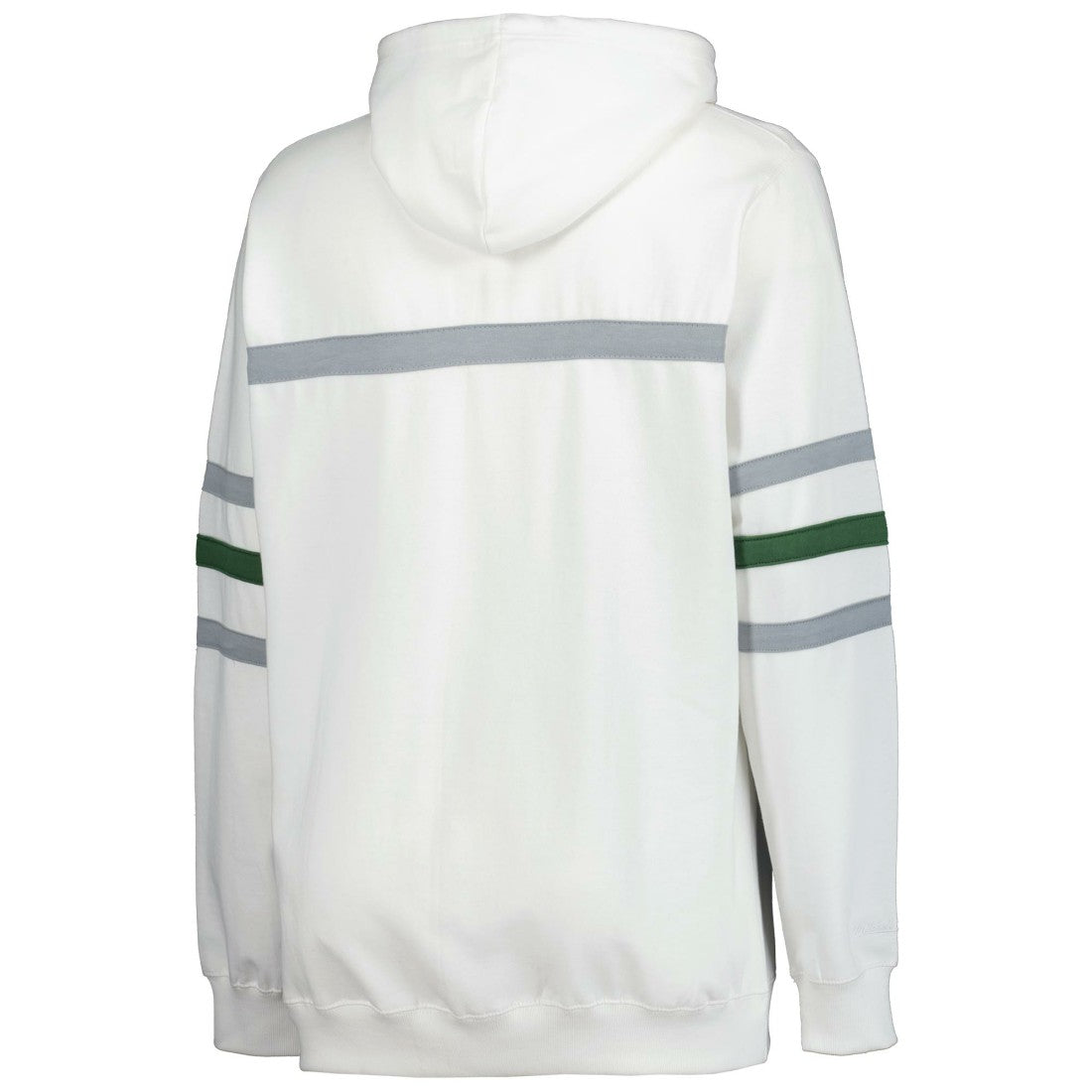 Green Bay Packers Women's Plus Size Head Coach Throwback Pullover Hoodie - White Hoodies