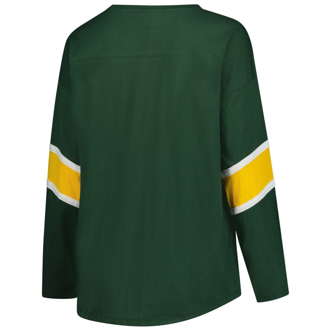Green Bay Packers Women's Plus Size Redzone 3/4-Sleeve Scoop Neck T-Shirt - Green T-shirts