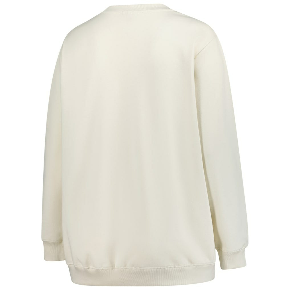Minnesota Vikings Women's Plus Size Shooting Star Sweatshirt - Cream Sweatshirts