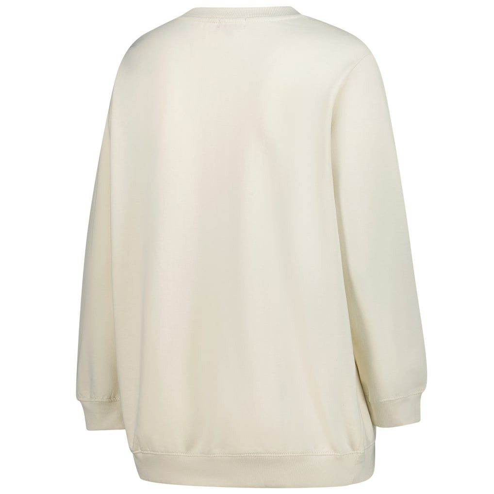 Seattle Seahawks Women's Plus Size Shooting Star Sweatshirt - Cream Sweatshirts