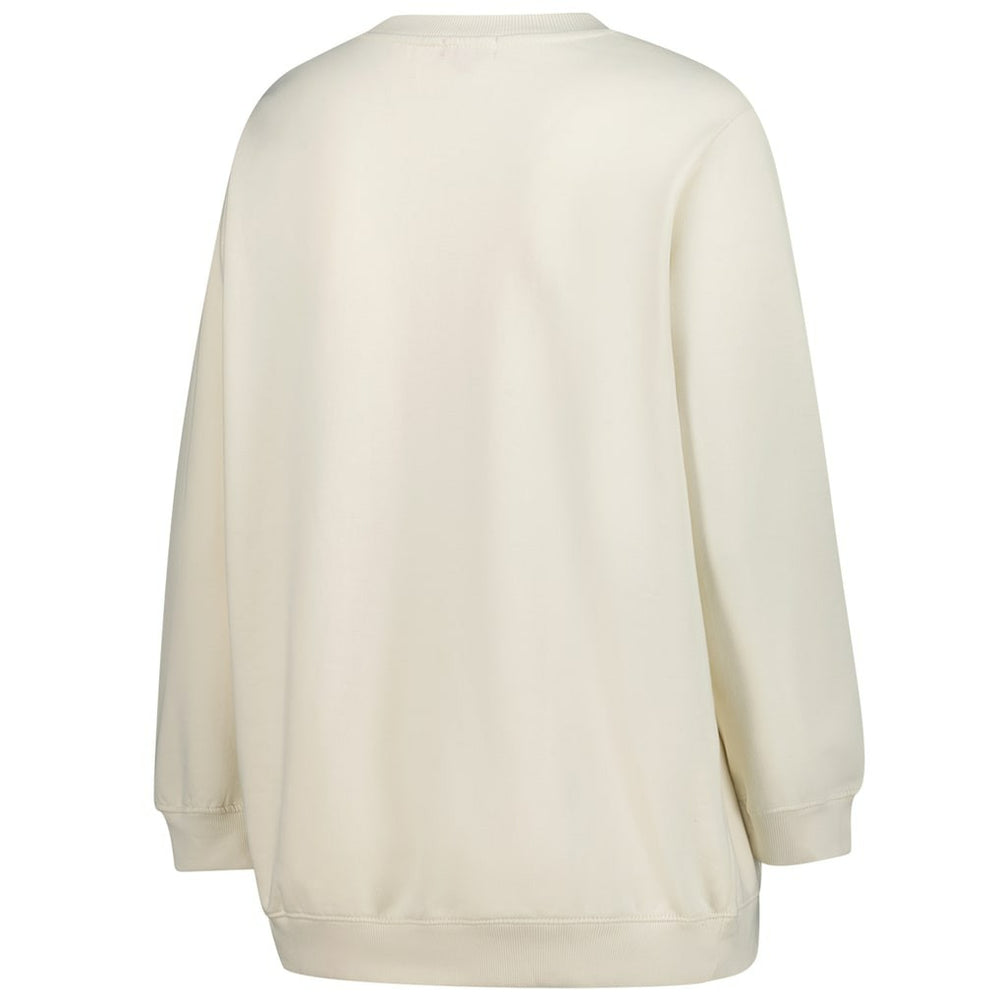 Seattle Seahawks Women's Plus Size Shooting Star Sweatshirt - Cream Sweatshirts
