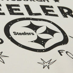 Pittsburgh Steelers Women's Plus Size Shooting Star Sweatshirt - Cream Sweatshirts
