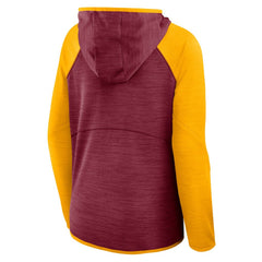 Washington Commanders Women's Plus Size End Around Pass Full-Zip Hoodie - Burgundy Hoodies