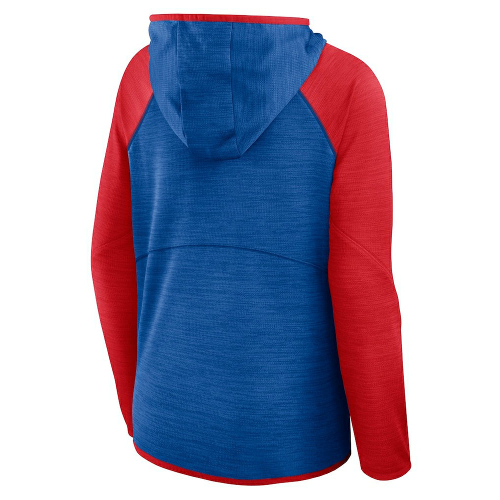 Buffalo Bills Women's Plus Size End Around Pass Full-Zip Hoodie - Royal Hoodies