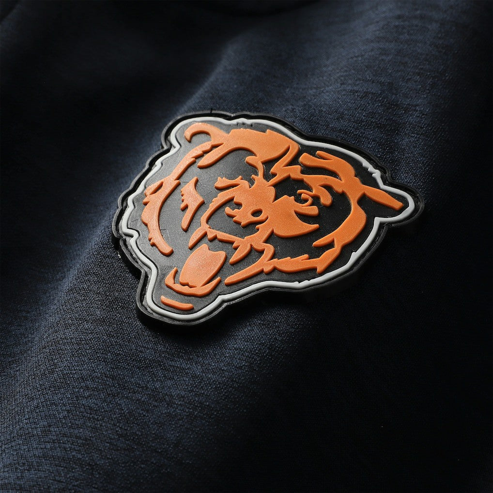Chicago Bears Women's Plus Size End Around Pass Full-Zip Hoodie - Navy Hoodies