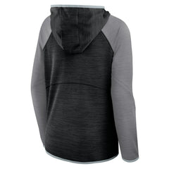 Las Vegas Raiders Women's Plus Size End Around Pass Full-Zip Hoodie - Black Hoodies