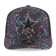 Dallas Cowboys New Era 2025 NFL Crucial Catch 9SEVENTY Adjustable Hat - Black Hats