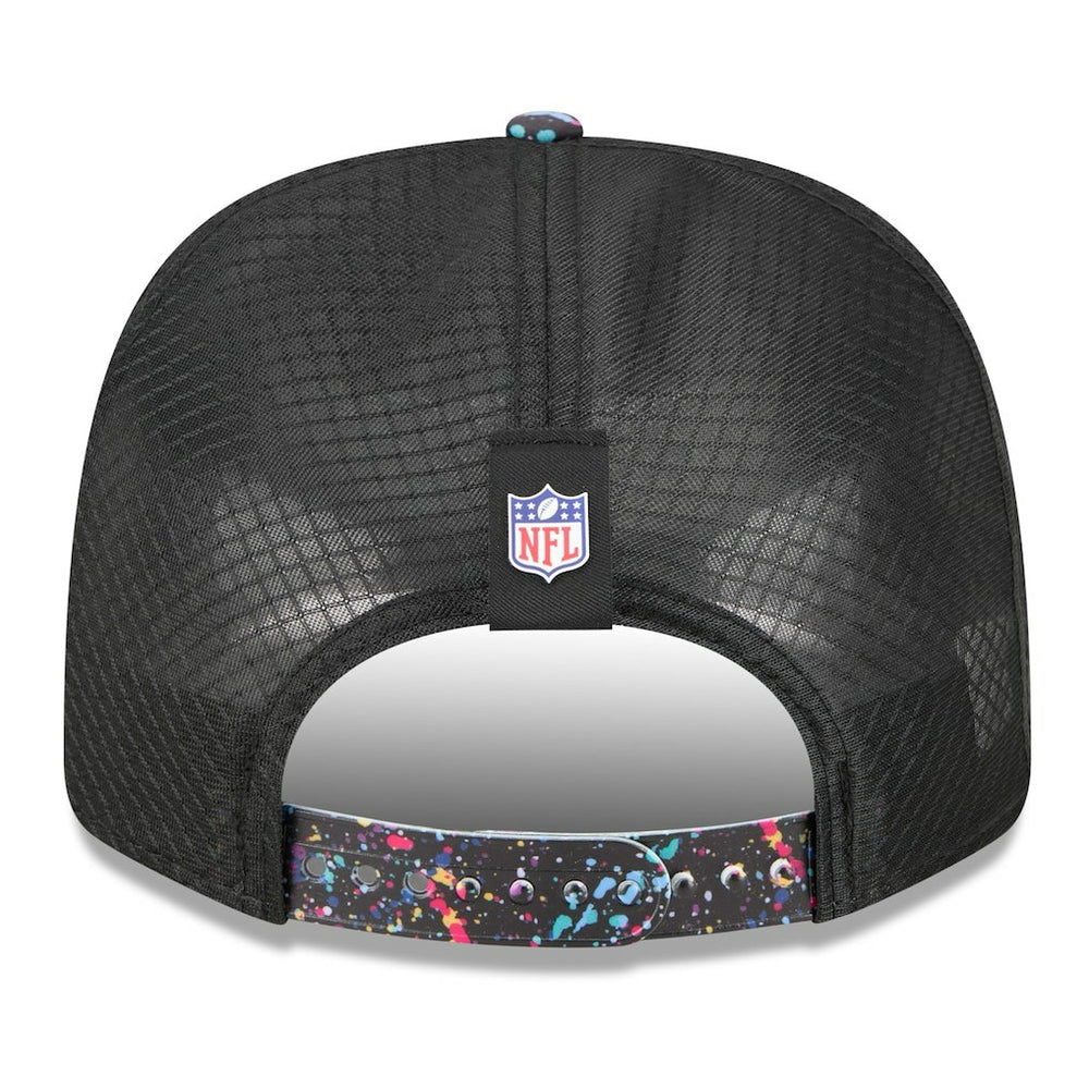 Dallas Cowboys New Era 2025 NFL Crucial Catch 9SEVENTY Adjustable Hat - Black Hats