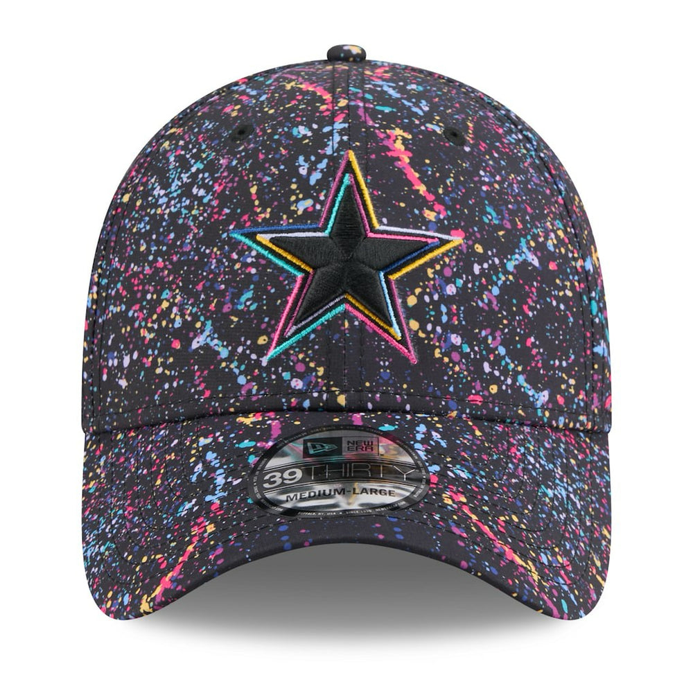 Dallas Cowboys New Era 2025 NFL Crucial Catch 39THIRTY Flex Hat - Black Hats