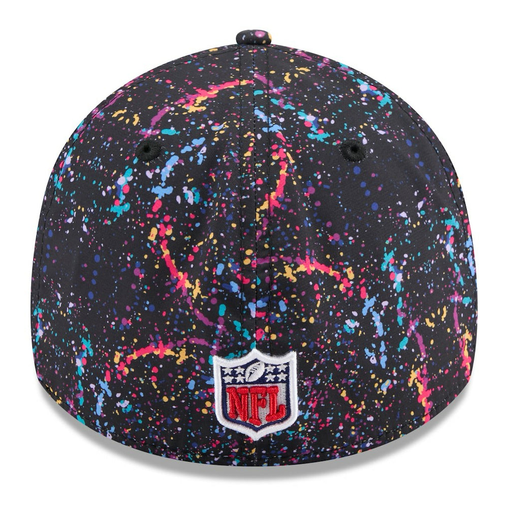 Dallas Cowboys New Era 2025 NFL Crucial Catch 39THIRTY Flex Hat - Black Hats
