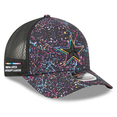 Dallas Cowboys New Era 2025 NFL Crucial Catch 9FORTY Adjustable Hat - Black Hats