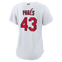 Pedro Pagés St. Louis Cardinals Nike Women's Home Replica Jersey - White Jerseys