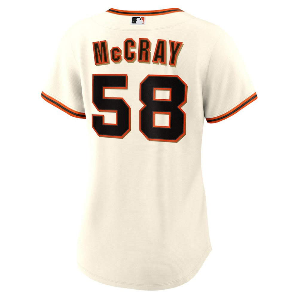 Grant McCray San Francisco Giants Nike Women's Home Replica Jersey - Cream Jerseys