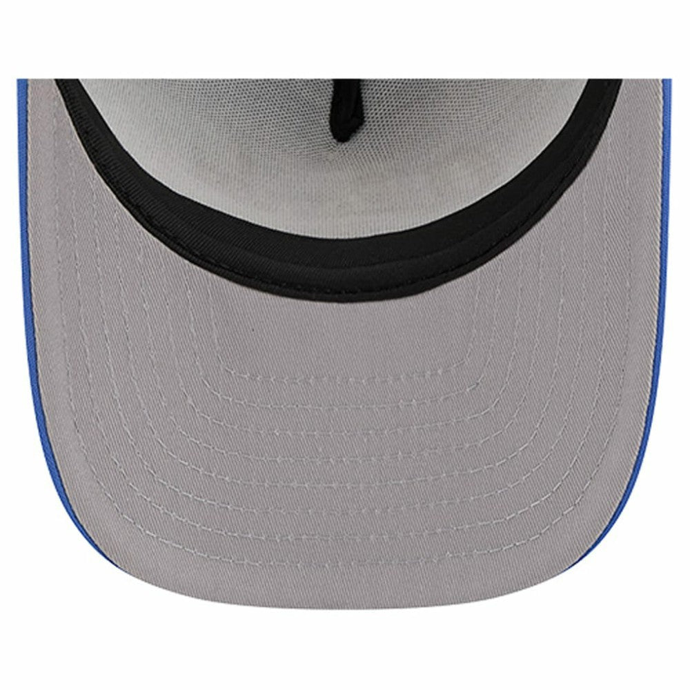 Atlanta Braves New Era Vintage Arched Foam Front 9FIFTY A-Frame Adjustable Trucker Hat - Royal Hats