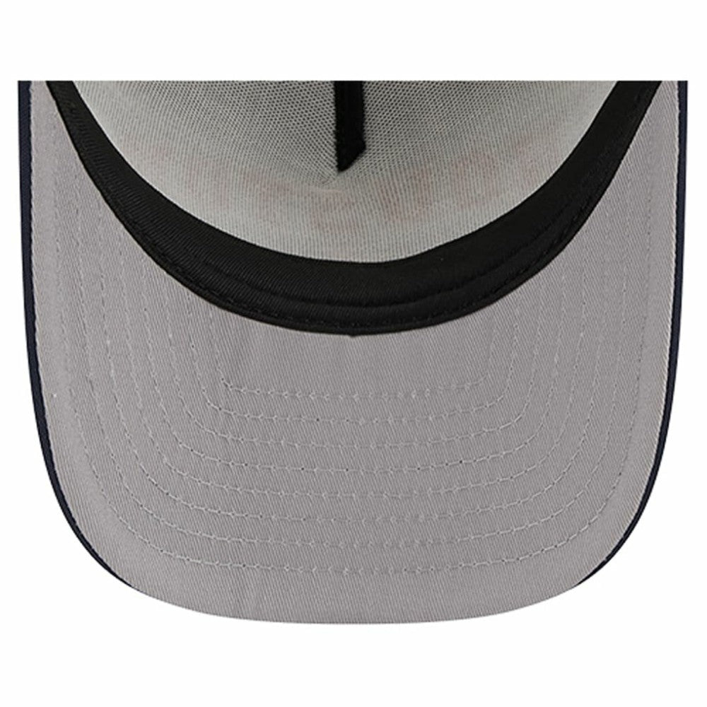 Houston Astros New Era Vintage Arched Foam Front 9FIFTY A-Frame Adjustable Trucker Hat - Navy Hats