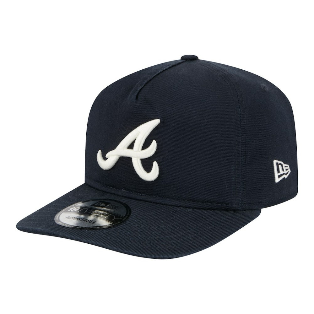 Atlanta Braves New Era Championship 19TWENTY Adjustable Hat - Navy Hats
